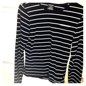 Polo by Ralph Lauren Striped Pocket Shirt Large